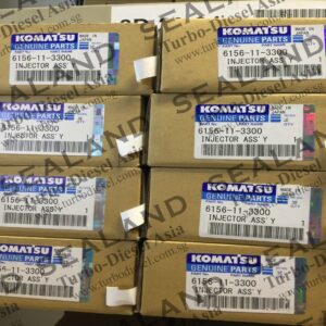 6156-11-3300 KOMATSU COMMON RAIL INJECTORS for sale