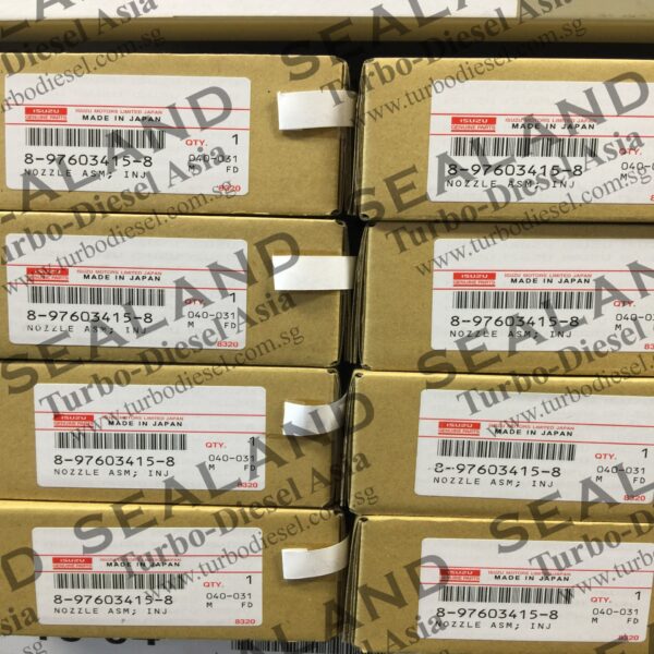 8-97603415-8 ISUZU COMMON RAIL INJECTORS for sale
