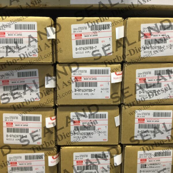 8-97609788-6 ISUZU COMMON RAIL INJECTORS for sale